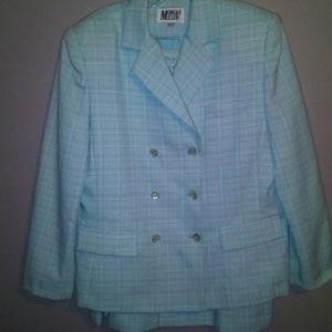 Morgan Miller Blazer,SAG & HARBOR polyester blouse and Skirt suit size 16